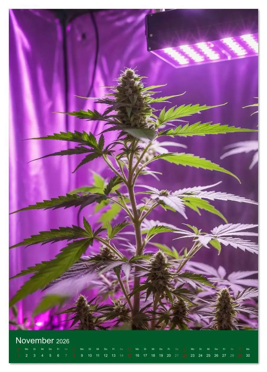 Bild: 9783516635584 | Grow your Year - Der Cannabis Kalender für Fans und Grower...