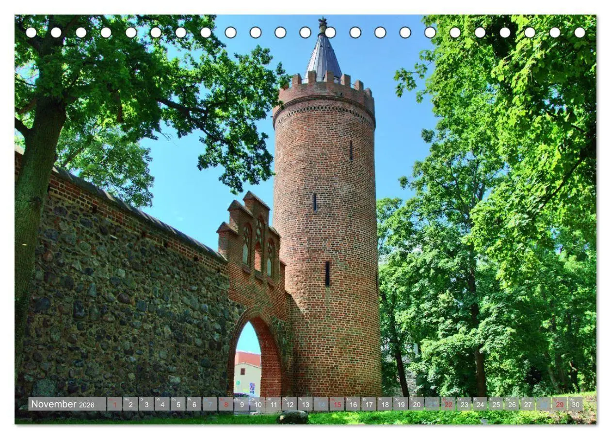 Bild: 9783516705584 | Neubrandenburg - Stadt der 4 Türme (Tischkalender 2026 DIN A5...
