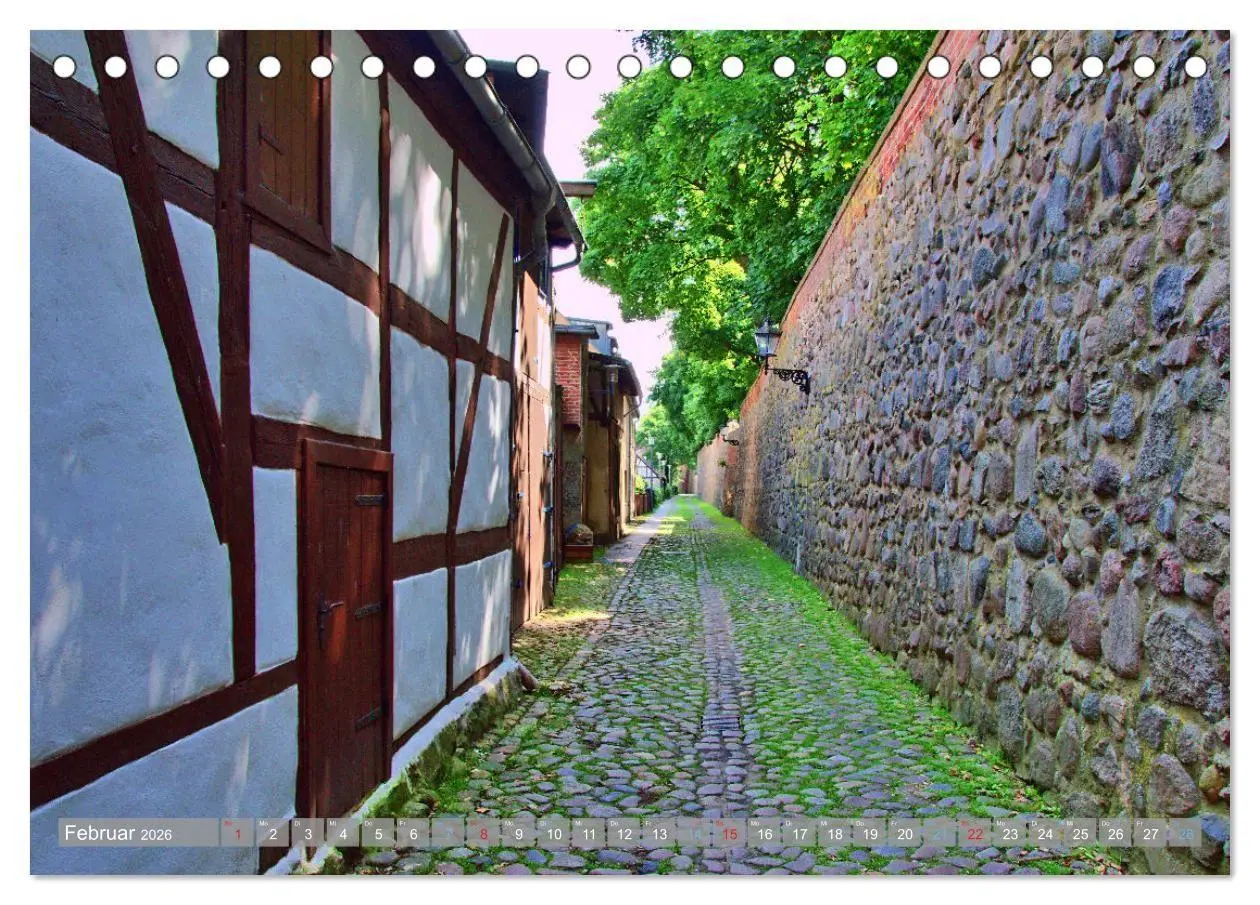 Bild: 9783516705584 | Neubrandenburg - Stadt der 4 Türme (Tischkalender 2026 DIN A5...