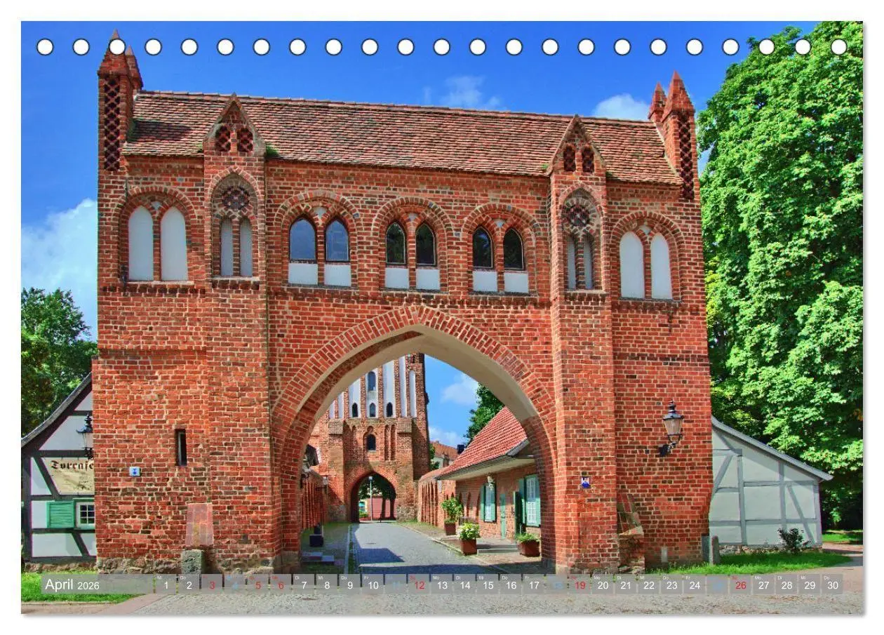 Bild: 9783516705584 | Neubrandenburg - Stadt der 4 Türme (Tischkalender 2026 DIN A5...