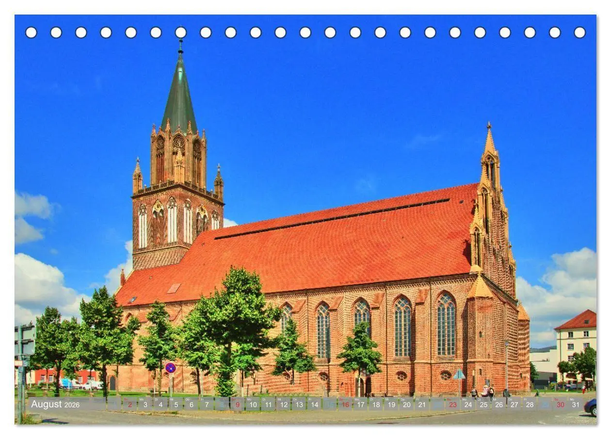 Bild: 9783516705584 | Neubrandenburg - Stadt der 4 Türme (Tischkalender 2026 DIN A5...