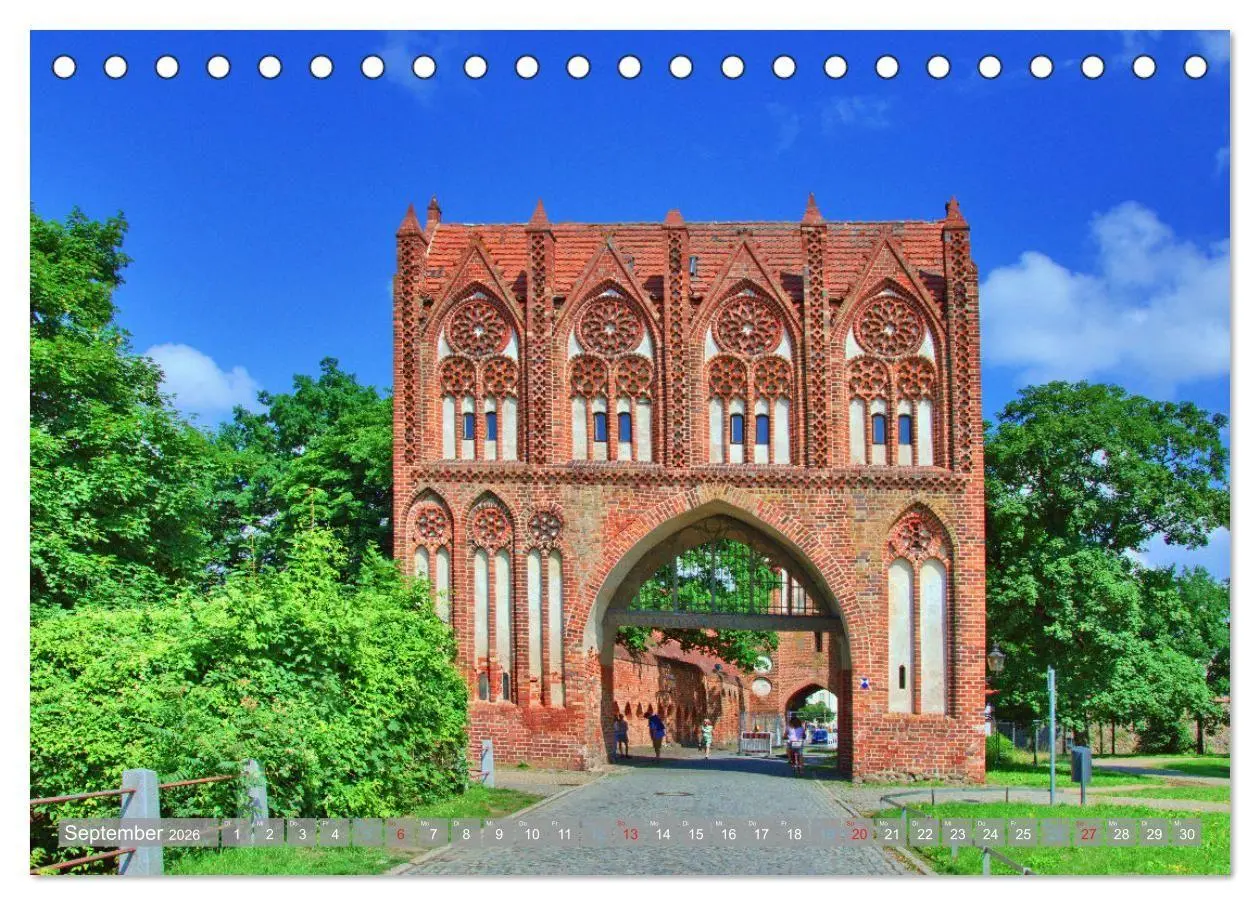 Bild: 9783516705584 | Neubrandenburg - Stadt der 4 Türme (Tischkalender 2026 DIN A5...