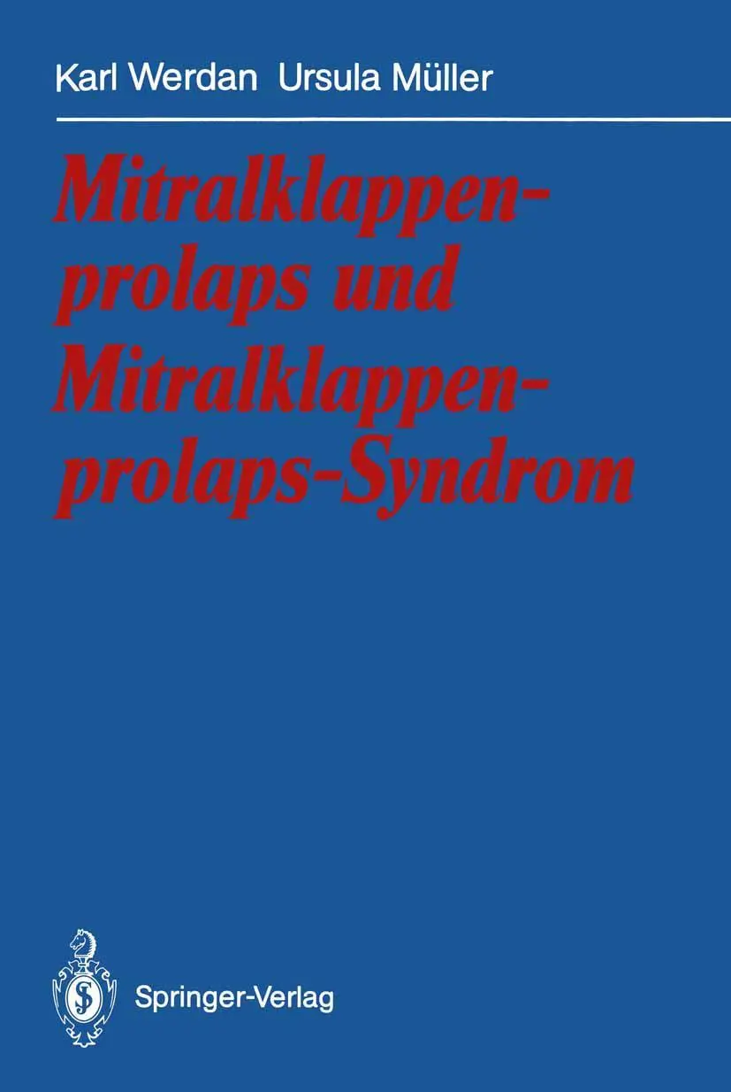 Cover: 9783540535584 | Mitralklappenprolaps und Mitralklappenprolaps-Syndrom | Müller (u. a.)