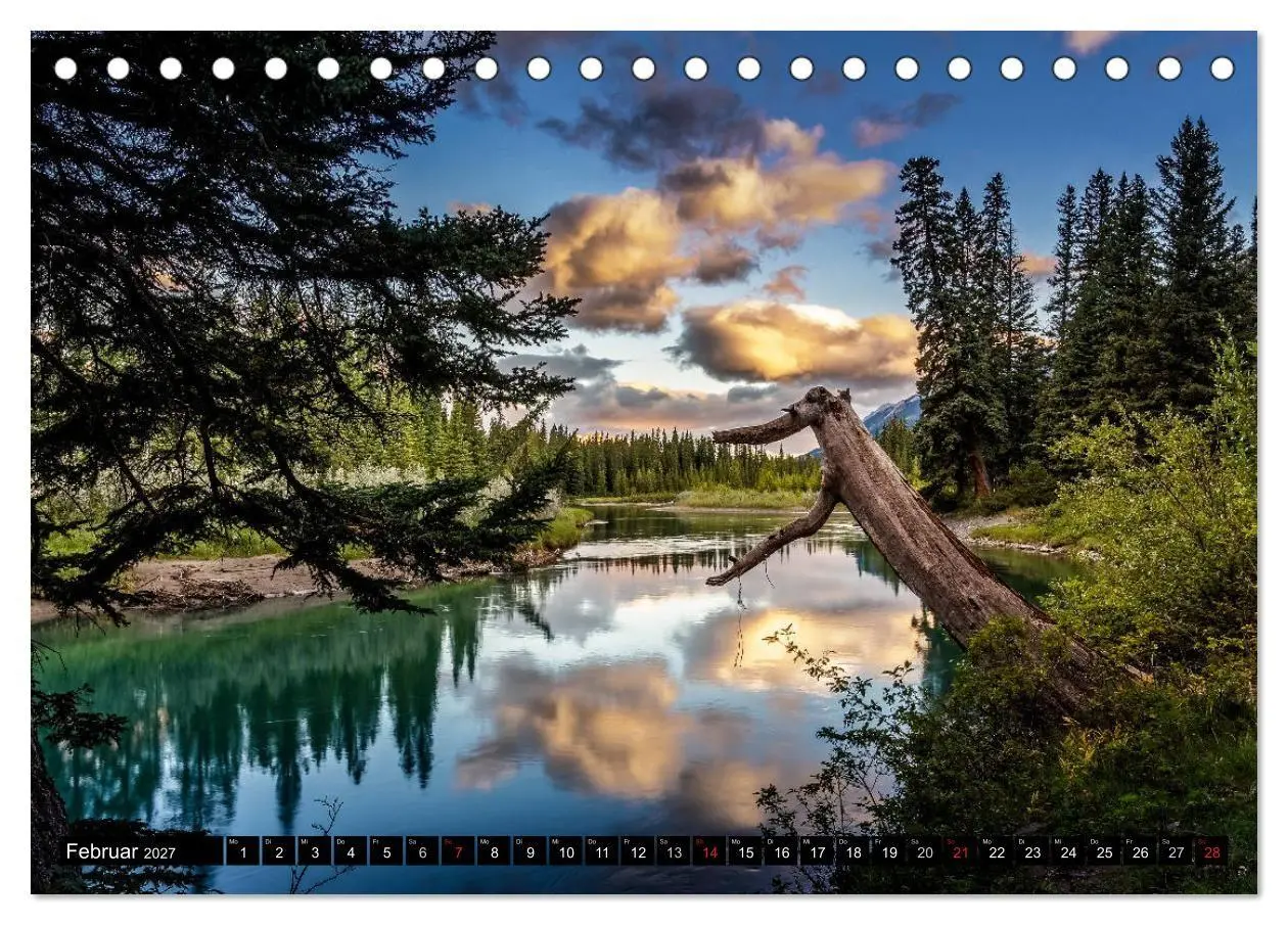 Bild: 9783594235584 | West-Kanada (Tischkalender 2027 DIN A5 quer), CALVENDO Monatskalender