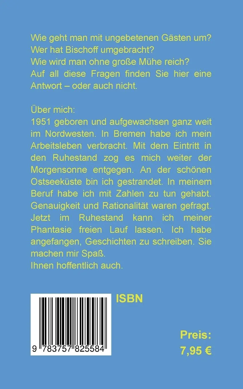 Rückseite: 9783757825584 | Kaleidoskop | Kurzgeschichten und Erzählungen | Siegfried Standke