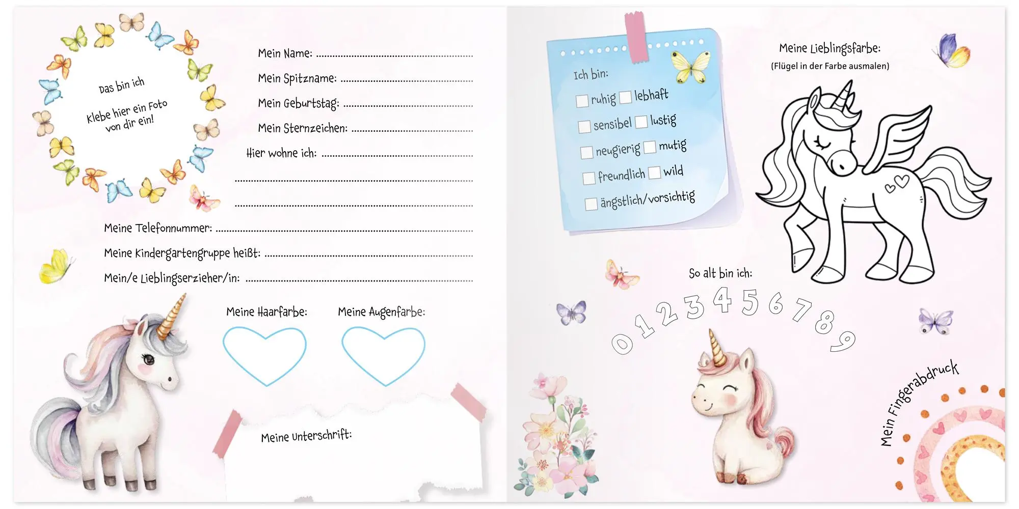 Bild: 9783780665584 | Meine Kindergarten-Freunde | Einhorn - mit Metallic-Farbschnitt | Buch