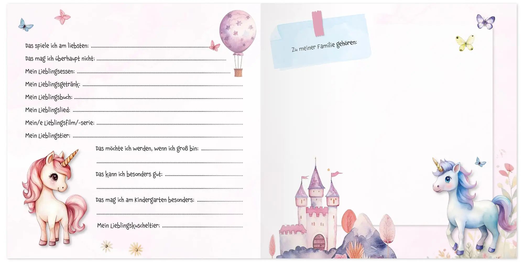 Bild: 9783780665584 | Meine Kindergarten-Freunde | Einhorn - mit Metallic-Farbschnitt | Buch