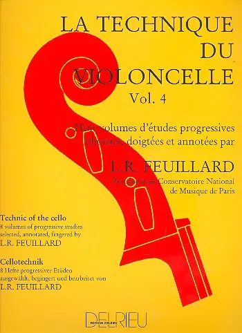 Cover: 9790231705584 | Technique Du Violoncelle Vol 4 | Louis R. Feuillard | Buch | Lemoine