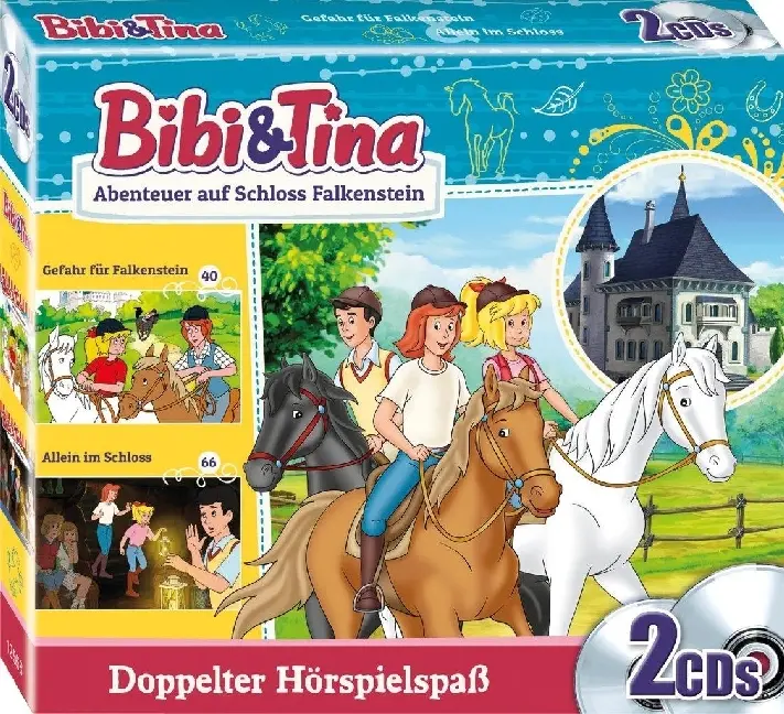 Cover: 4001504125684 | Abenteuer auf Schloss Falkenstein | Bibi &amp; Tina | Audio-CD | Deutsch