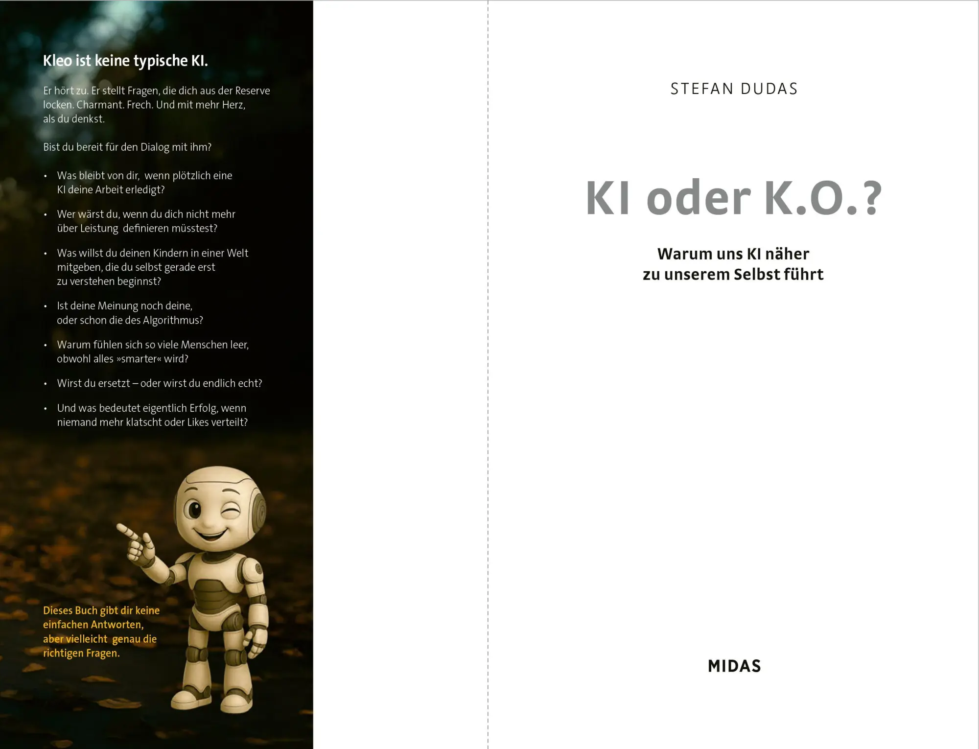 Bild: 9783038765684 | KI oder K.O.? | Warum uns KI näher zu unserem Selbst führt | Dudas