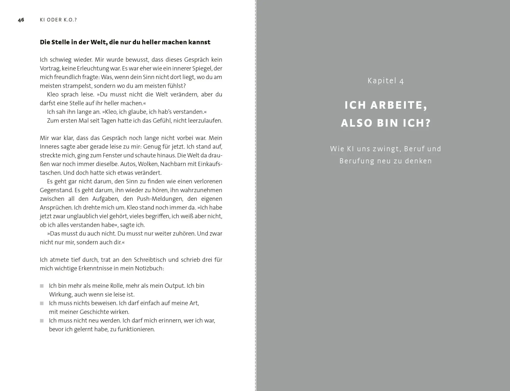 Bild: 9783038765684 | KI oder K.O.? | Warum uns KI näher zu unserem Selbst führt | Dudas