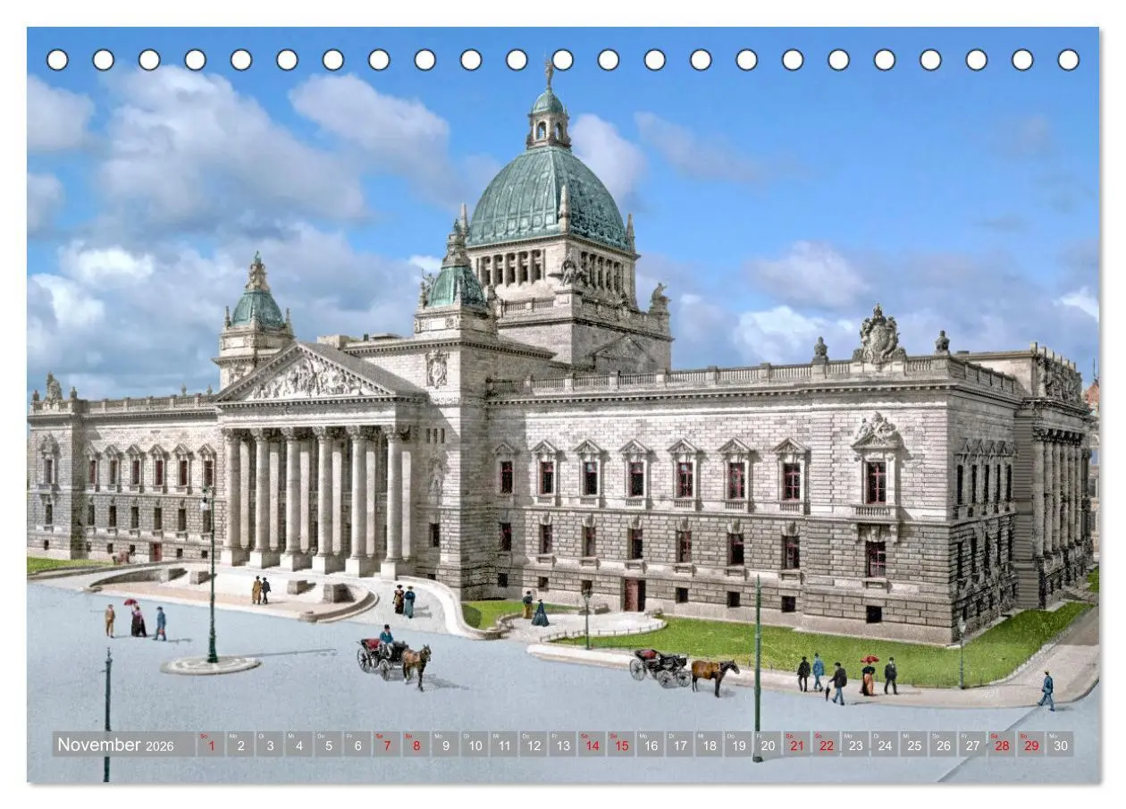 Bild: 9783457775684 | Leipzig zur Kaiserzeit in Farbe (Tischkalender 2026 DIN A5 quer),...