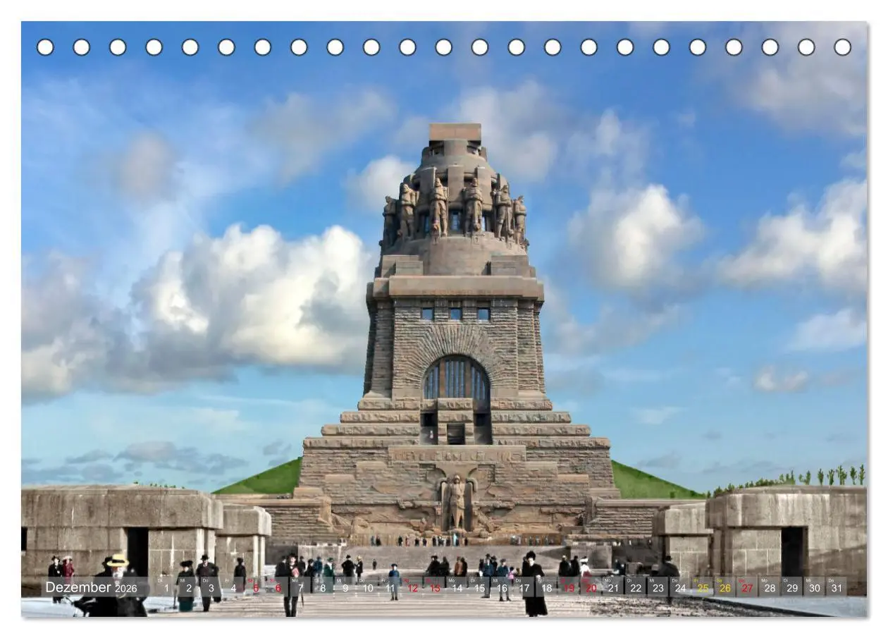 Bild: 9783457775684 | Leipzig zur Kaiserzeit in Farbe (Tischkalender 2026 DIN A5 quer),...