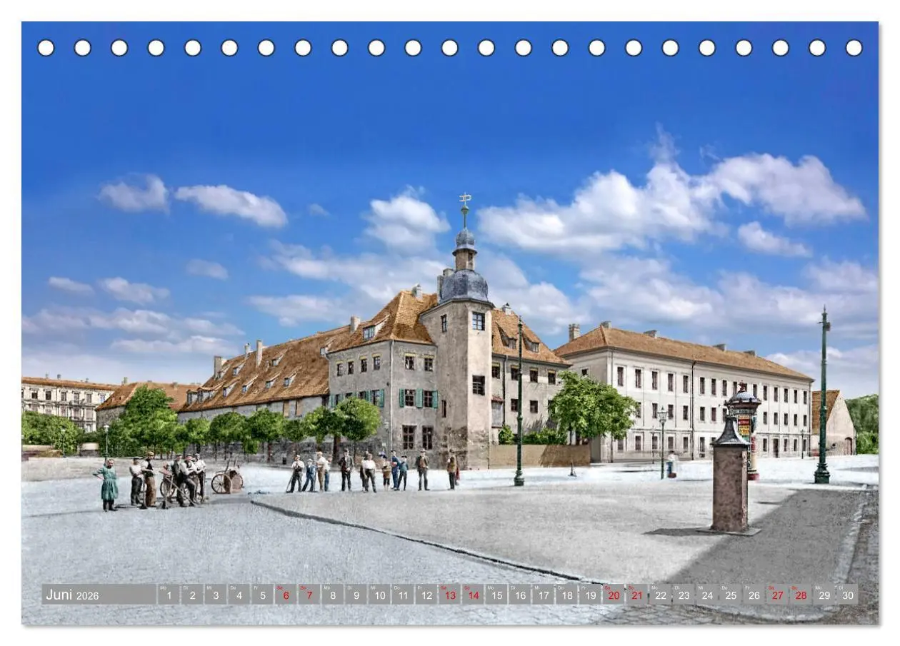 Bild: 9783457775684 | Leipzig zur Kaiserzeit in Farbe (Tischkalender 2026 DIN A5 quer),...