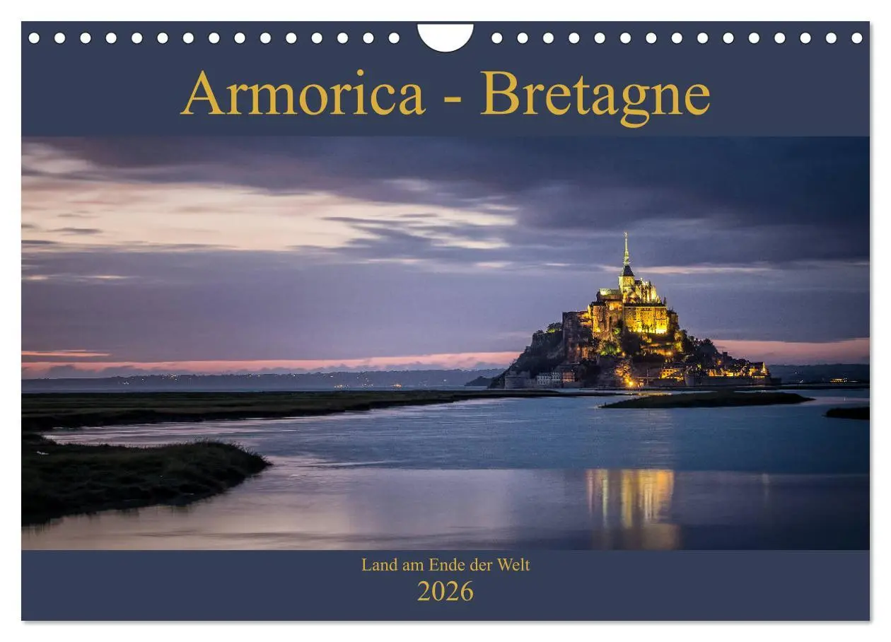 Cover: 9783457845684 | Armorica - Bretagne, Land am Ende der Welt (Wandkalender 2026 DIN...