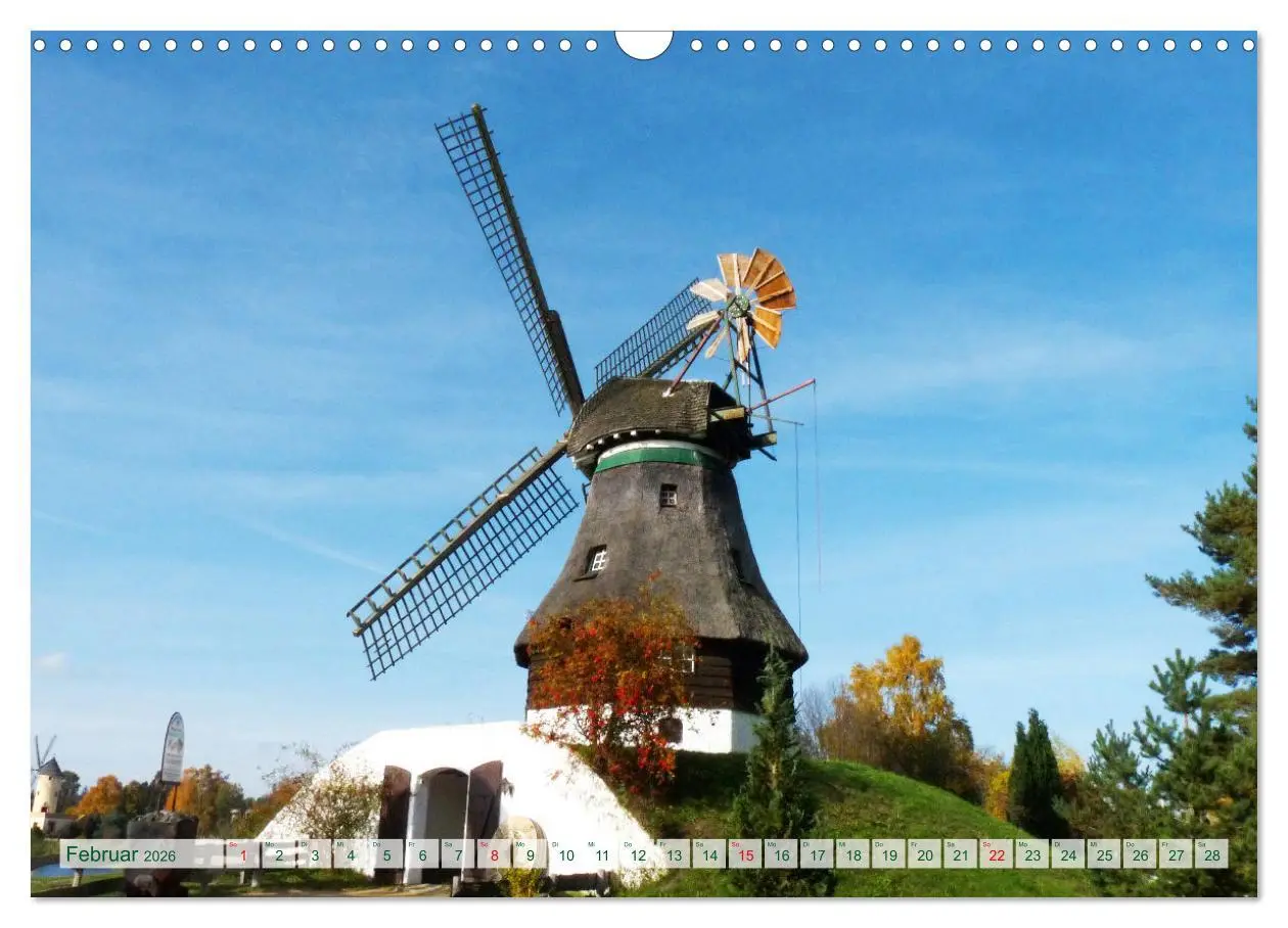 Bild: 9783457915684 | Gifhorn - Kleine Reise durch die Welt der Mühlen (Wandkalender 2026...