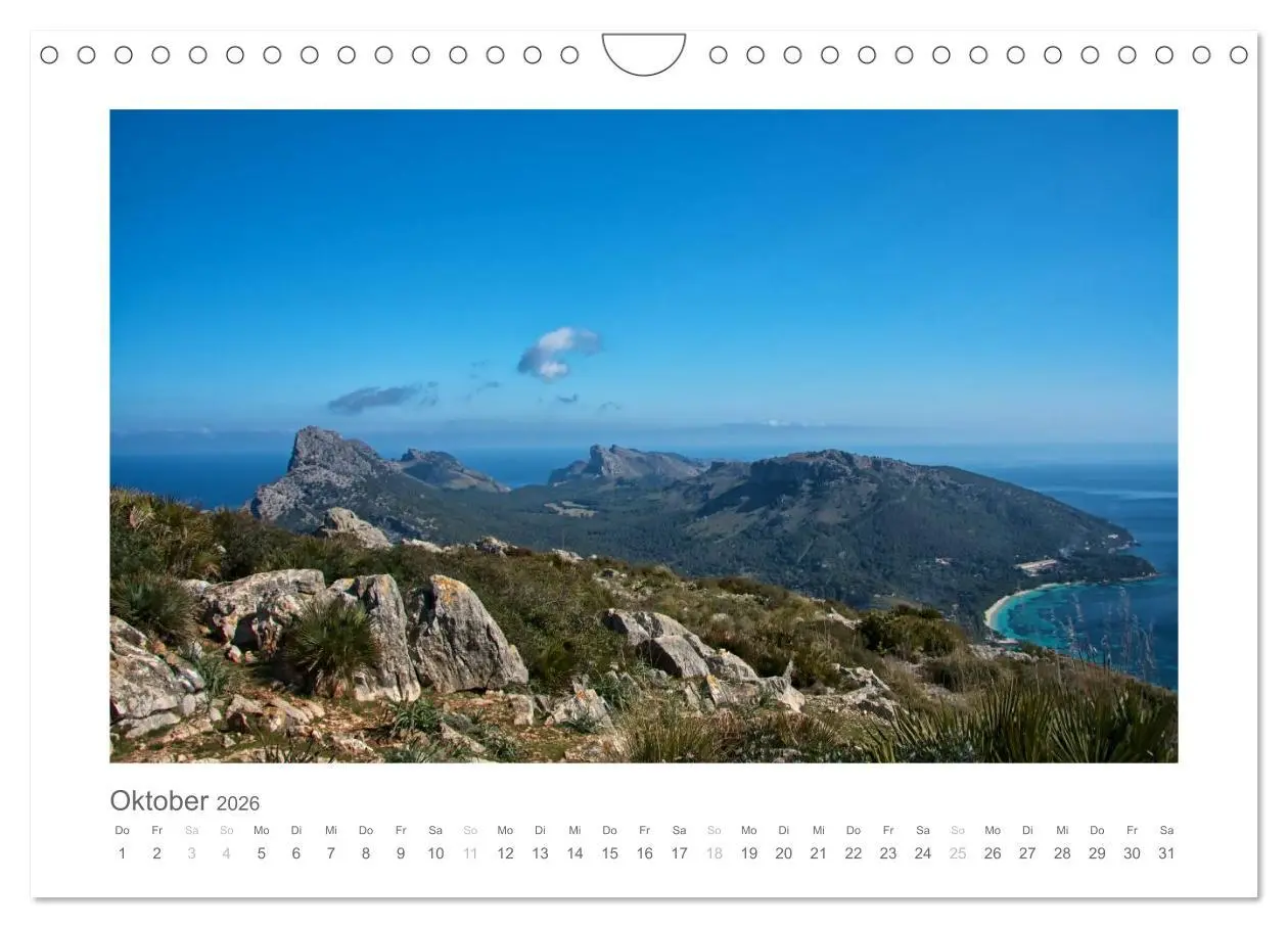 Bild: 9783516175684 | Mallorca - Impressionen (Wandkalender 2026 DIN A4 quer), CALVENDO...