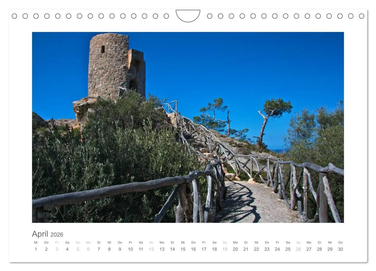 Bild: 9783516175684 | Mallorca - Impressionen (Wandkalender 2026 DIN A4 quer), CALVENDO...