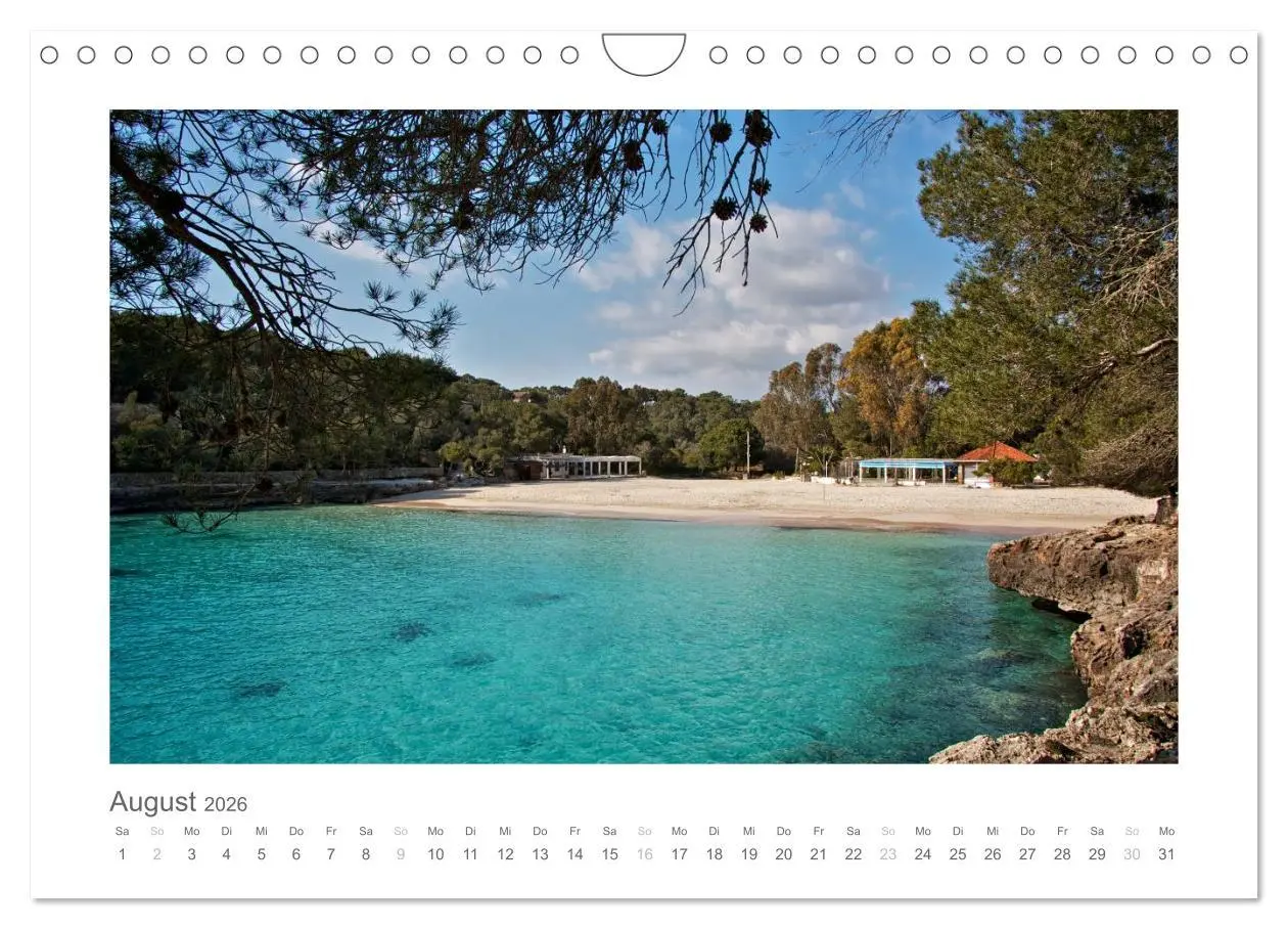 Bild: 9783516175684 | Mallorca - Impressionen (Wandkalender 2026 DIN A4 quer), CALVENDO...