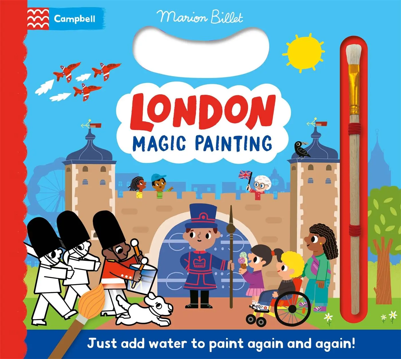 Cover: 9781035055784 | London Magic Painting | Just add water to paint! | Campbell Books