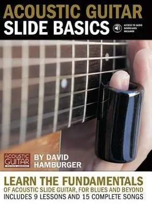 Cover: 9781423445784 | Acoustic Guitar Slide Basics Book/Online Audio | David Hamburger