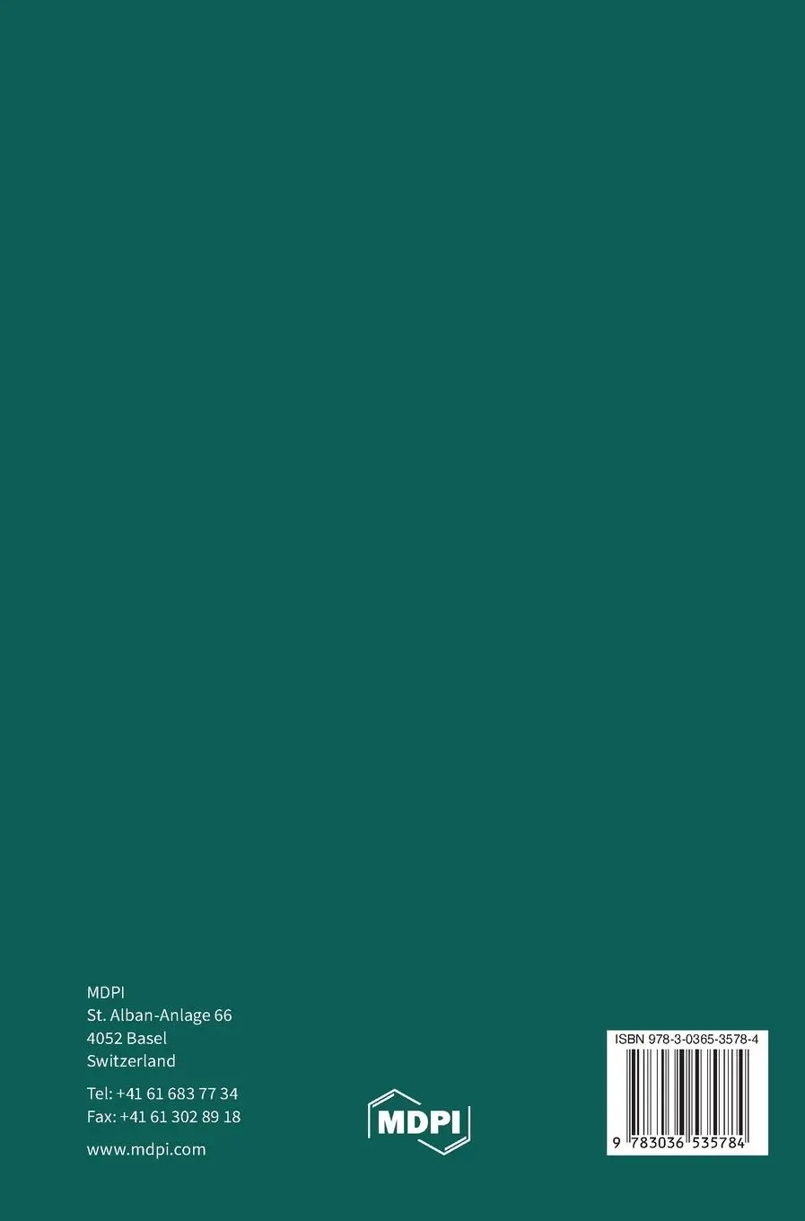 Rückseite: 9783036535784 | Lifestyle and Chronic Pain | Jo Nijs (u. a.) | Buch | Gebunden | 2022