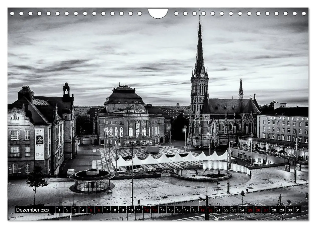 Bild: 9783457905784 | Ein Blick auf Chemnitz (Wandkalender 2026 DIN A4 quer), CALVENDO...