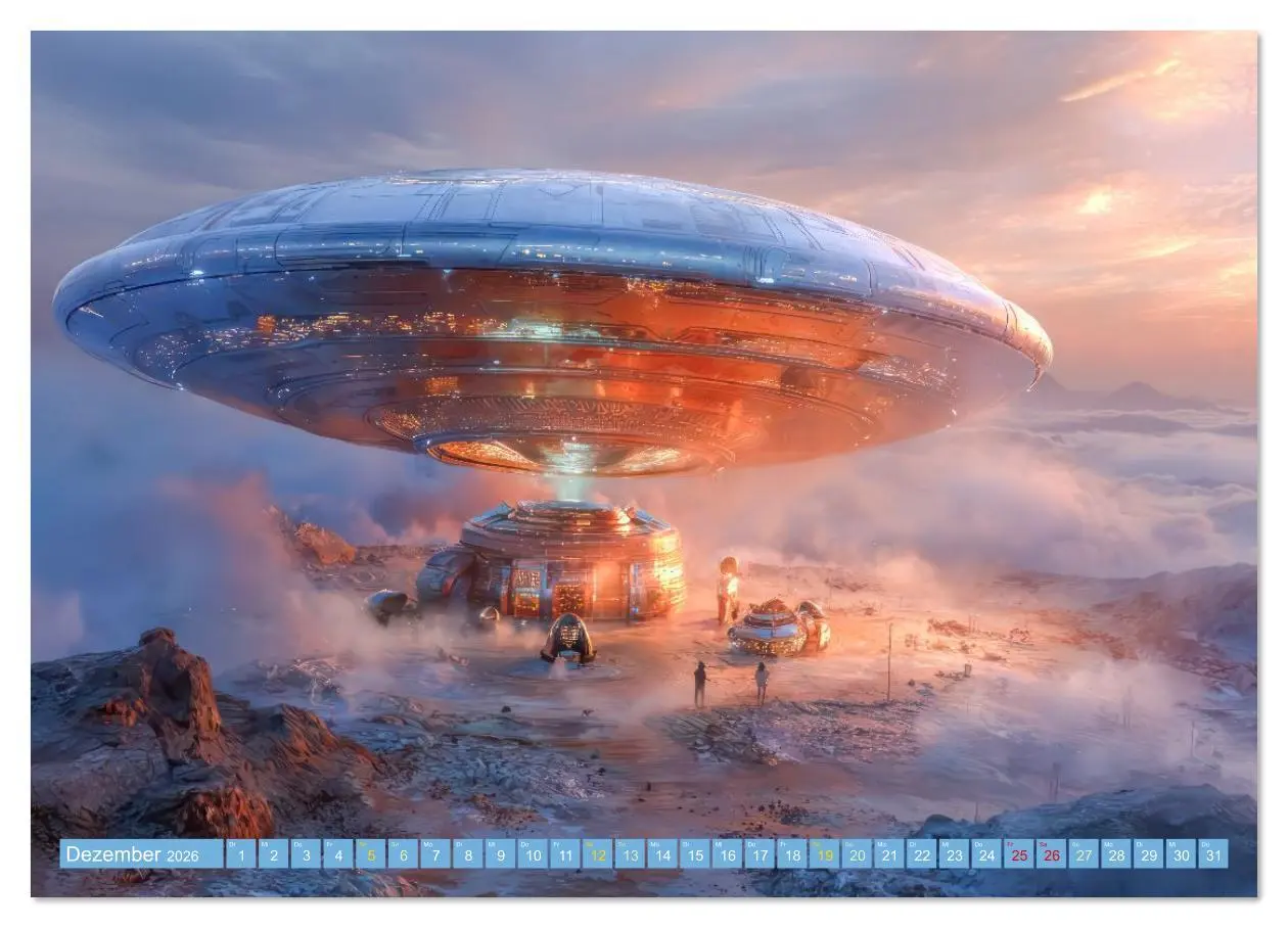 Bild: 9783516615784 | Science Fiction Expeditionen - Reisen ins Unbekannte (Wandkalender...