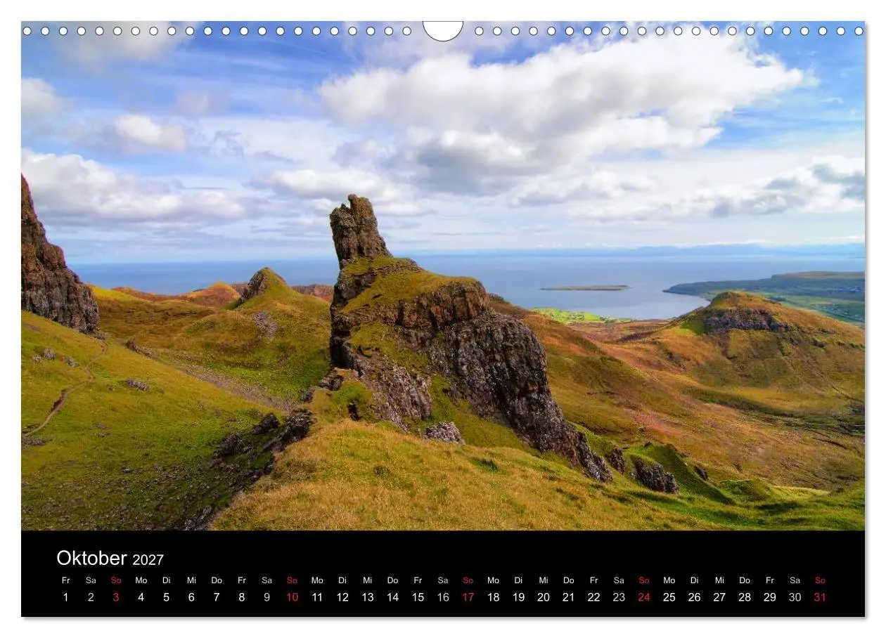 Bild: 9783594215784 | Schottland - Spiegel der Seele (Wandkalender 2027 DIN A3 quer),...