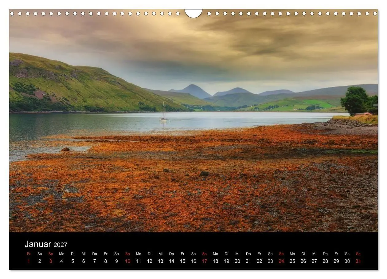 Bild: 9783594215784 | Schottland - Spiegel der Seele (Wandkalender 2027 DIN A3 quer),...