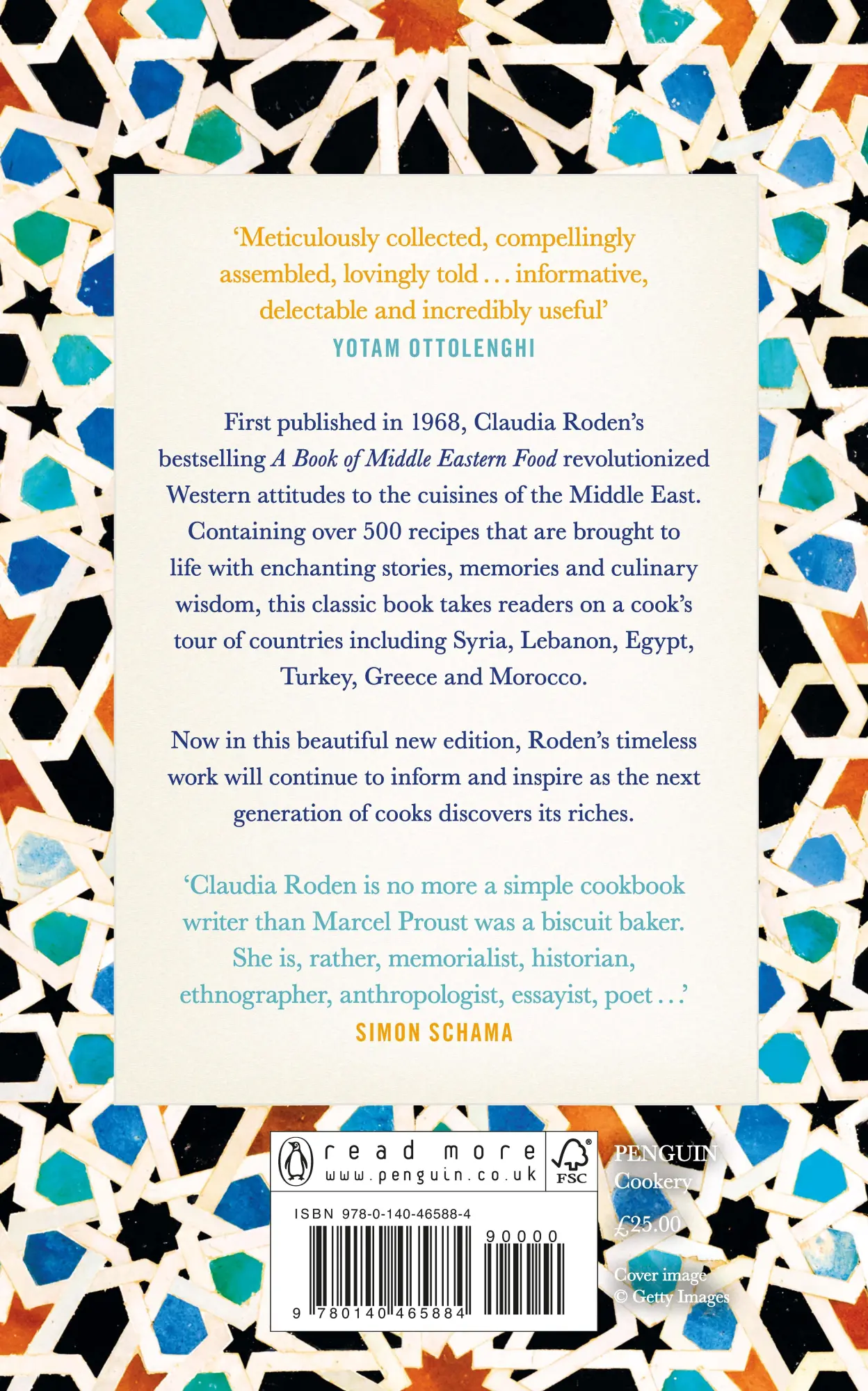 Rückseite: 9780140465884 | A New Book of Middle Eastern Food | Claudia Roden | Taschenbuch | 1986