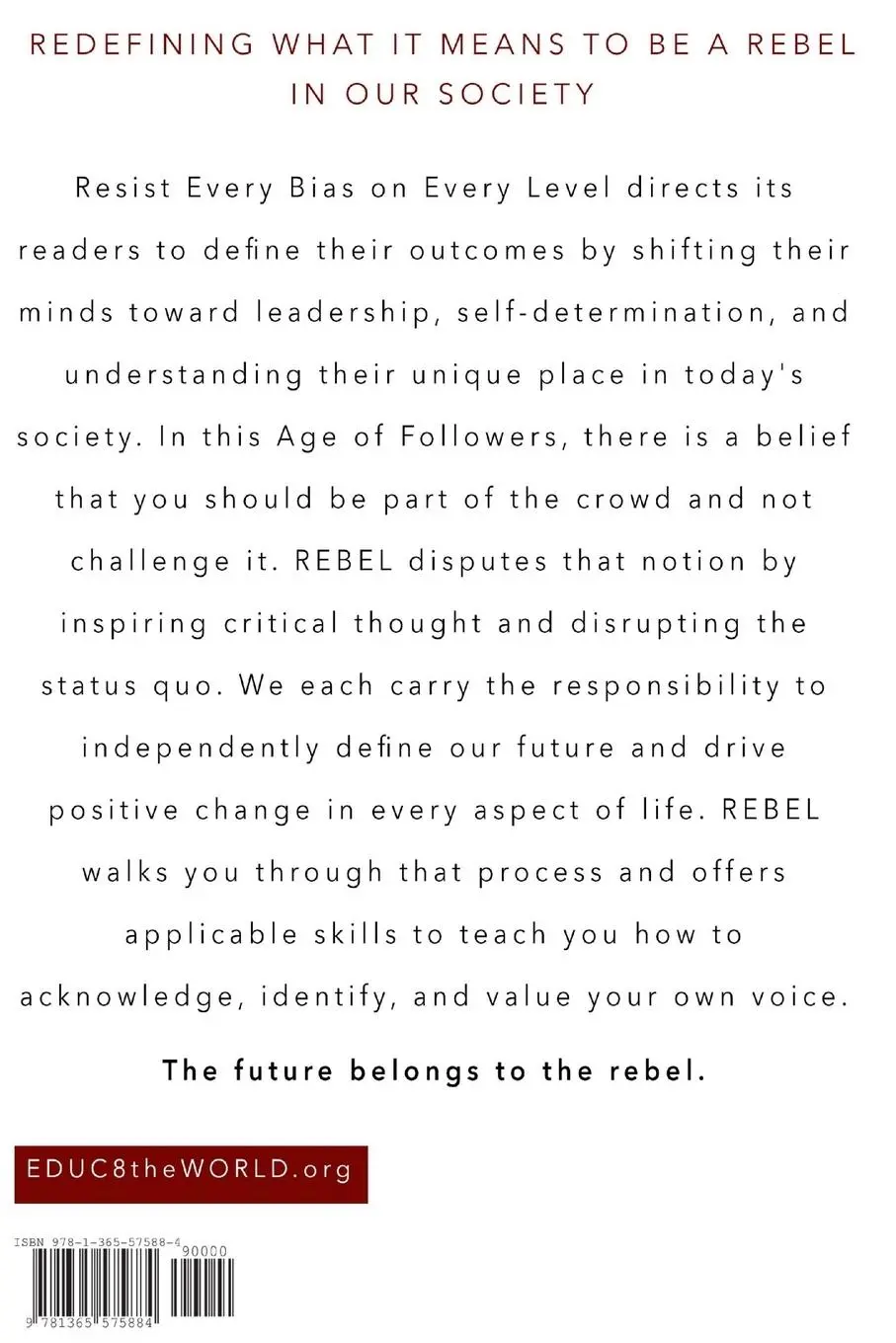 Rückseite: 9781365575884 | Resist Every Bias on Every Level | Carlton Robert Collins | Buch