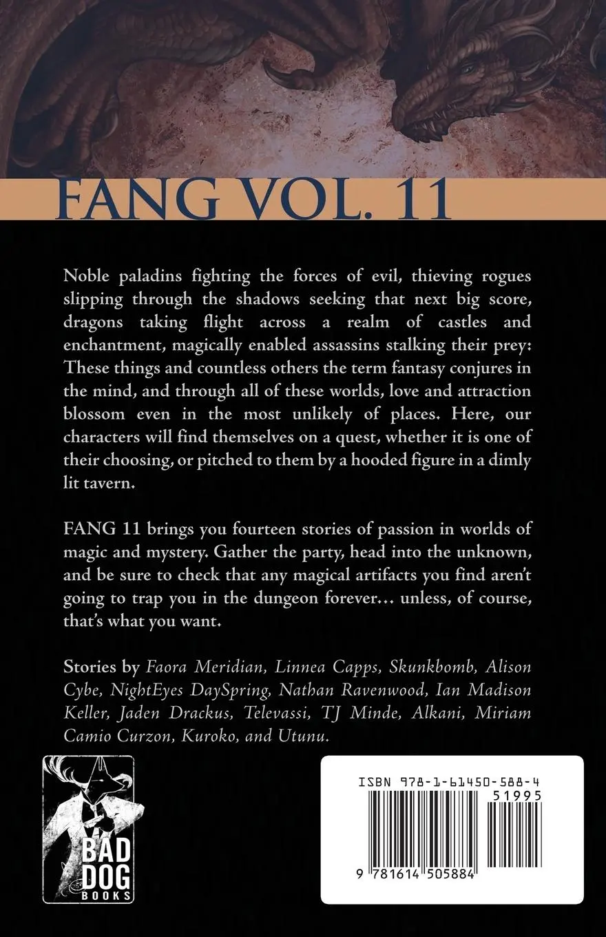 Rückseite: 9781614505884 | FANG Volume 11 | Faora Meridian (u. a.) | Taschenbuch | Englisch
