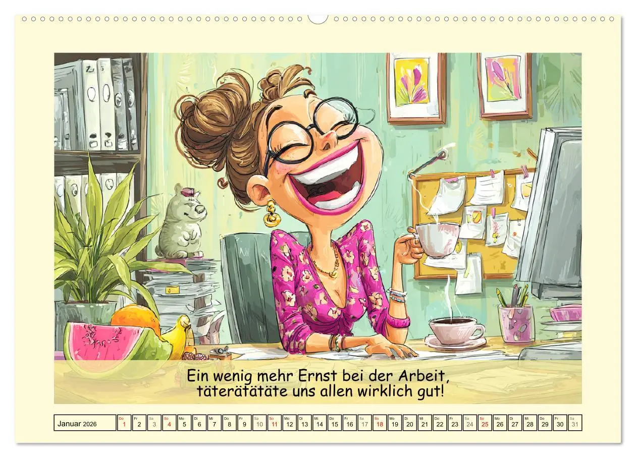 Bild: 9783516605884 | Büroalarm. Cartoons für alle, die trotzdem weitermachen...