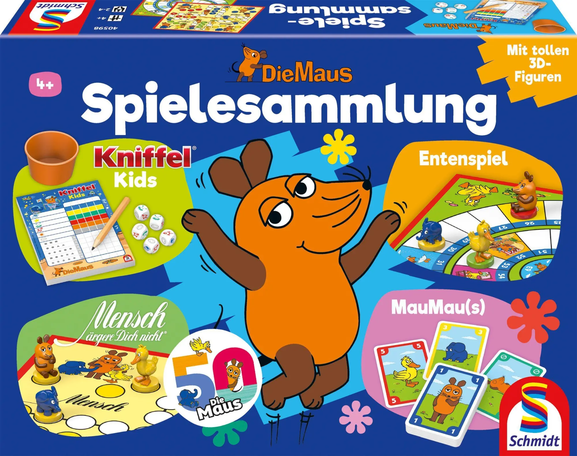 Cover: 4001504405984 | Die Maus, Spielesammlung | Kinderspiele | Spiel | 40598 | Deutsch