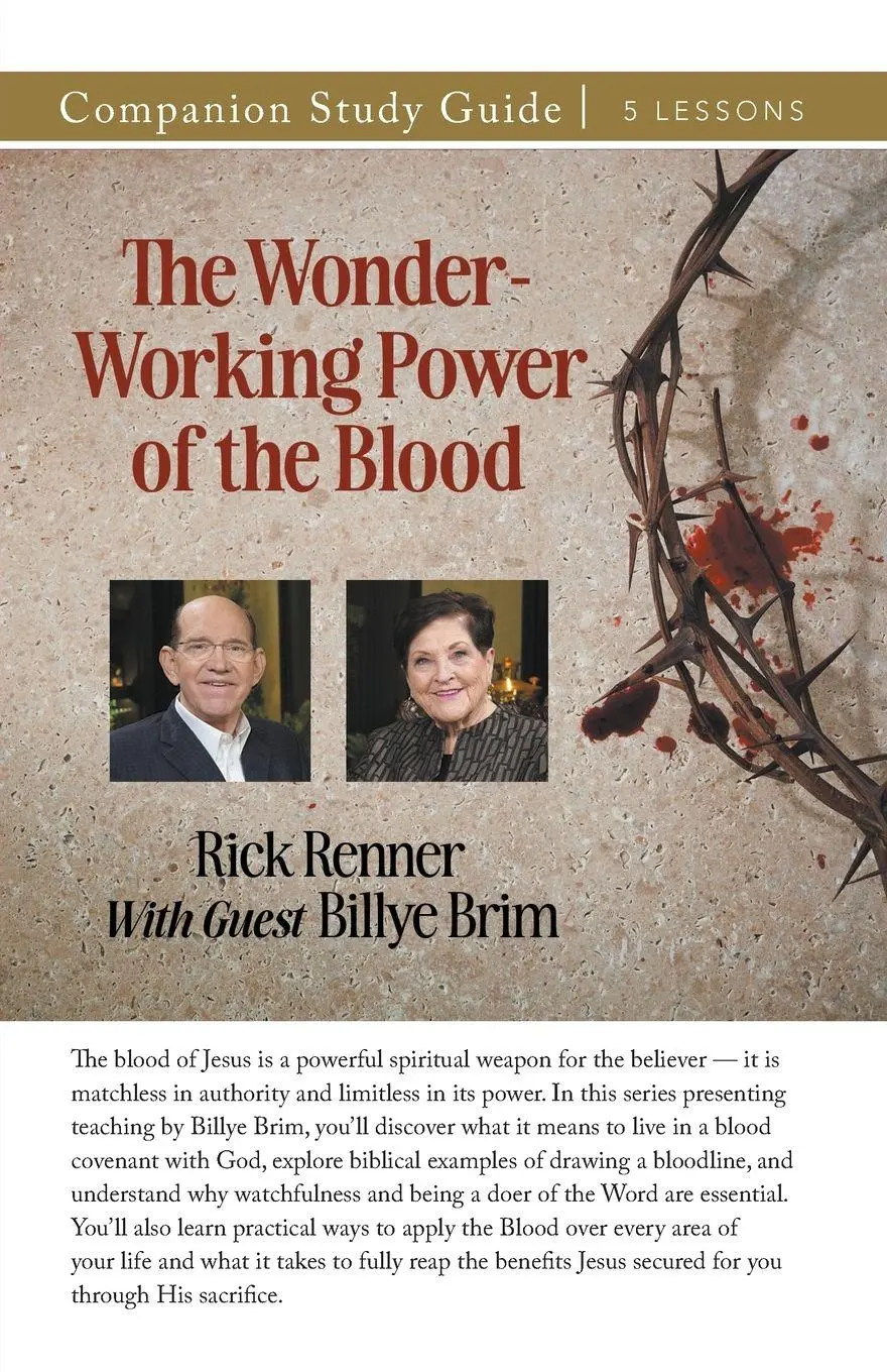 Cover: 9781667515984 | The Wonder-Working Power of the Blood Study Guide | Renner (u. a.)