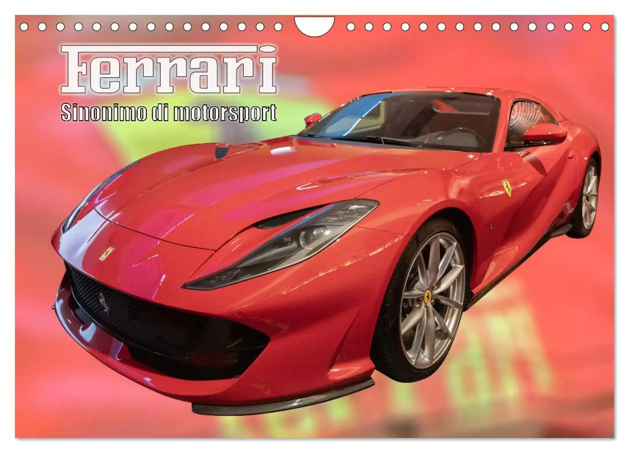 Cover: 9783457365984 | Ferrari - Synonym für Motorsport (Wandkalender 2026 DIN A4 quer),...