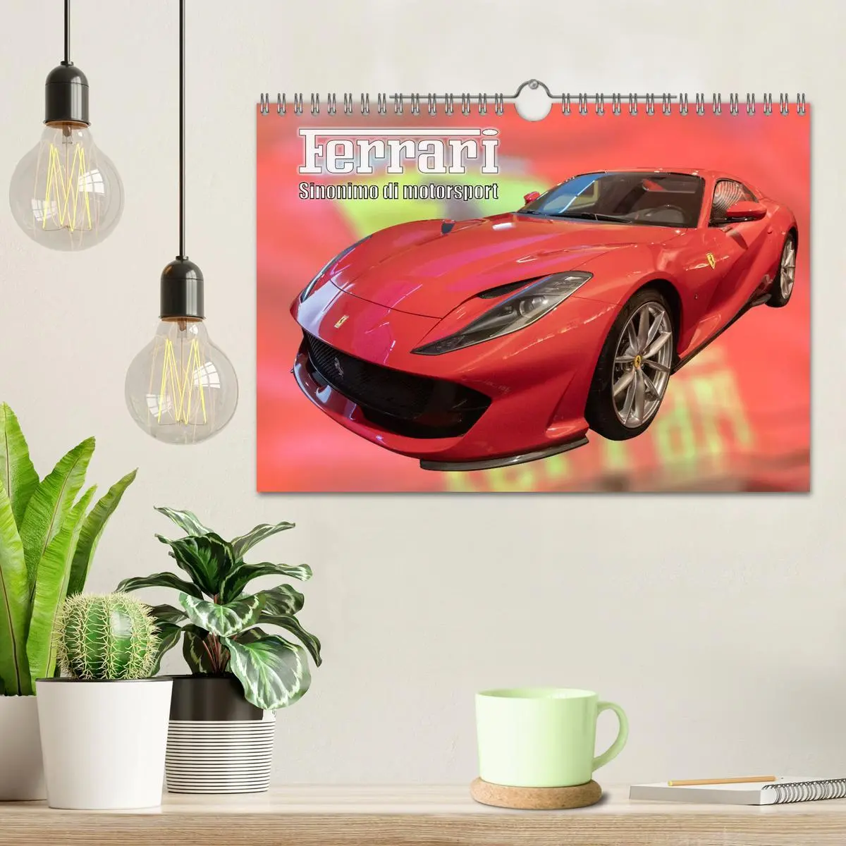 Bild: 9783457365984 | Ferrari - Synonym für Motorsport (Wandkalender 2026 DIN A4 quer),...