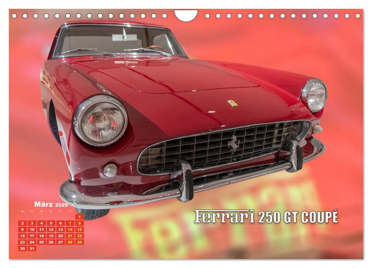 Bild: 9783457365984 | Ferrari - Synonym für Motorsport (Wandkalender 2026 DIN A4 quer),...