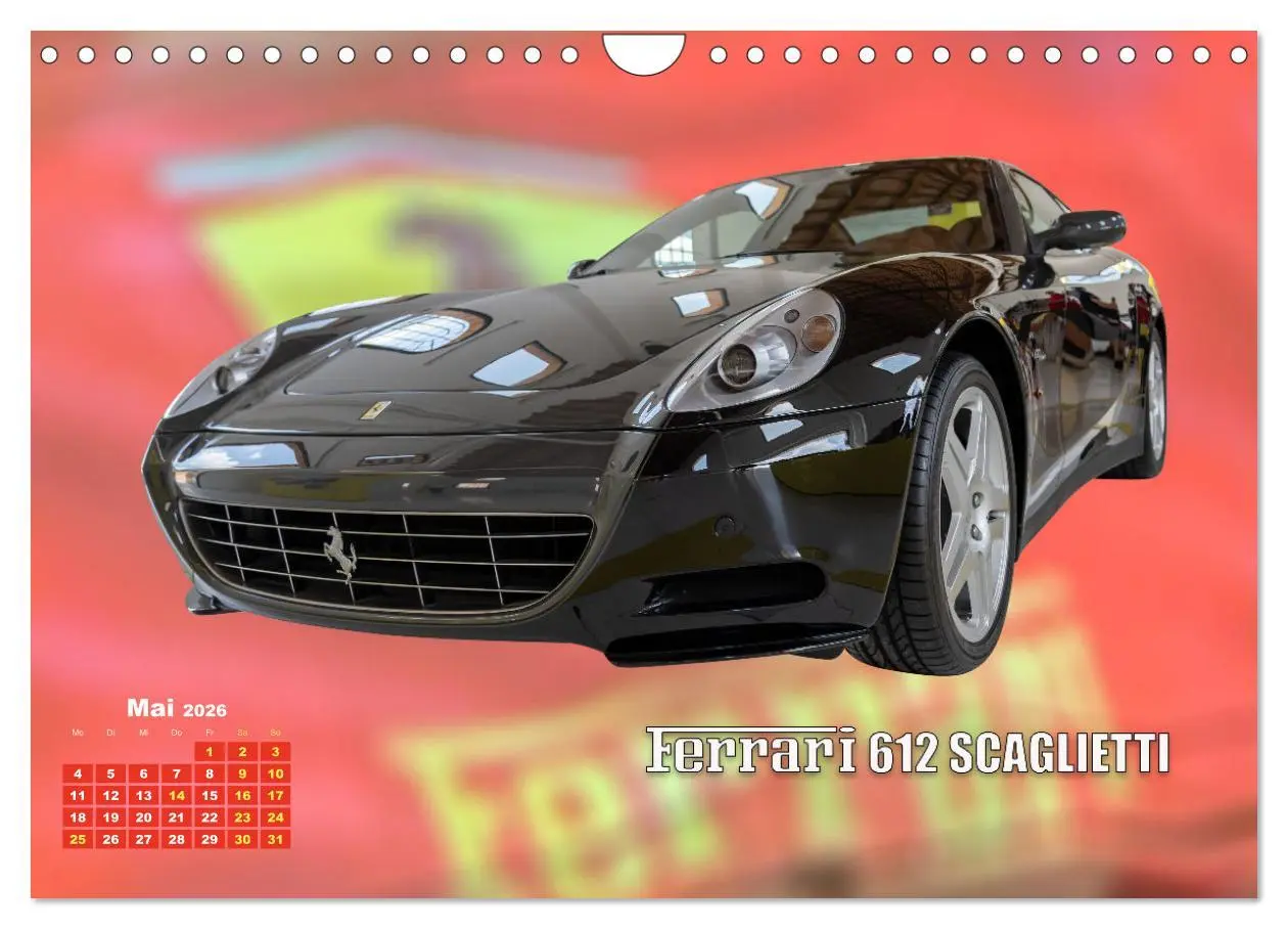 Bild: 9783457365984 | Ferrari - Synonym für Motorsport (Wandkalender 2026 DIN A4 quer),...