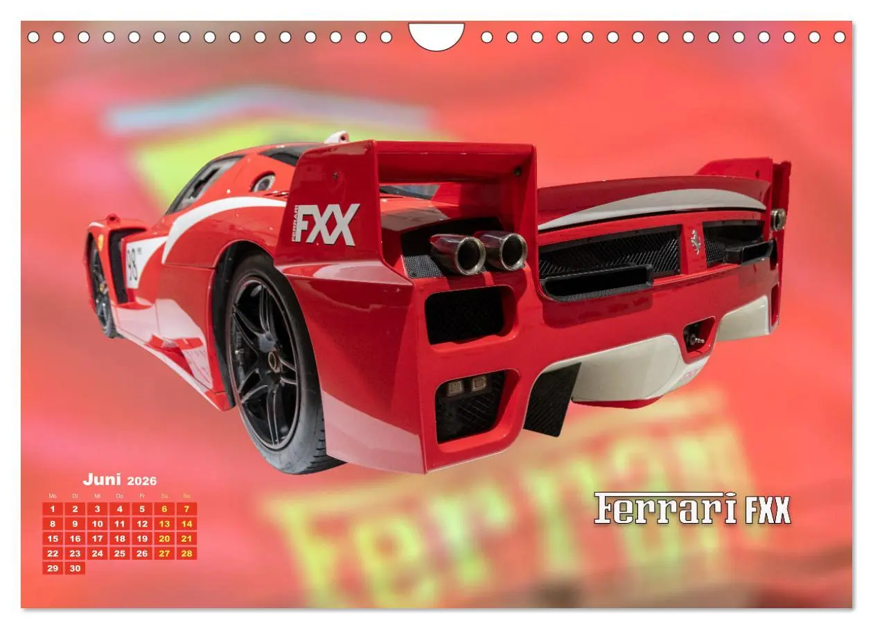 Bild: 9783457365984 | Ferrari - Synonym für Motorsport (Wandkalender 2026 DIN A4 quer),...