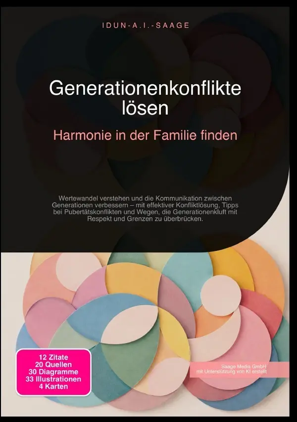 Cover: 9783565275984 | Generationenkonflikte lösen: Harmonie in der Familie finden | Saage