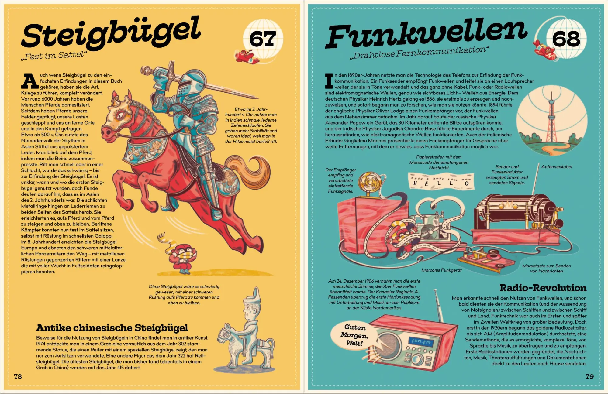 Bild: 9783791375984 | In 80 Erfindungen um die Welt | Matt Ralphs (u. a.) | Buch | 96 S.