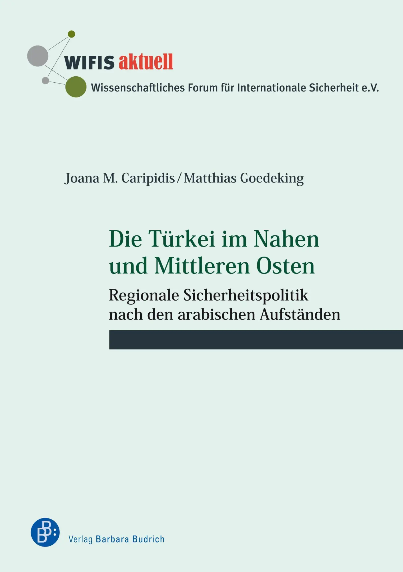 Cover: 9783847425984 | Die Türkei im Nahen und Mittleren Osten | Caripidis | Taschenbuch