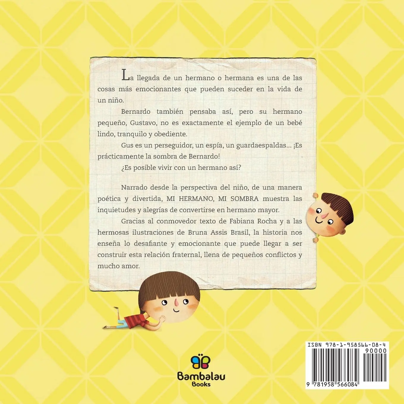 Rückseite: 9781958566084 | Mi hermano, mi sombra | Fabiana Rocha | Taschenbuch | Spanisch | 2024