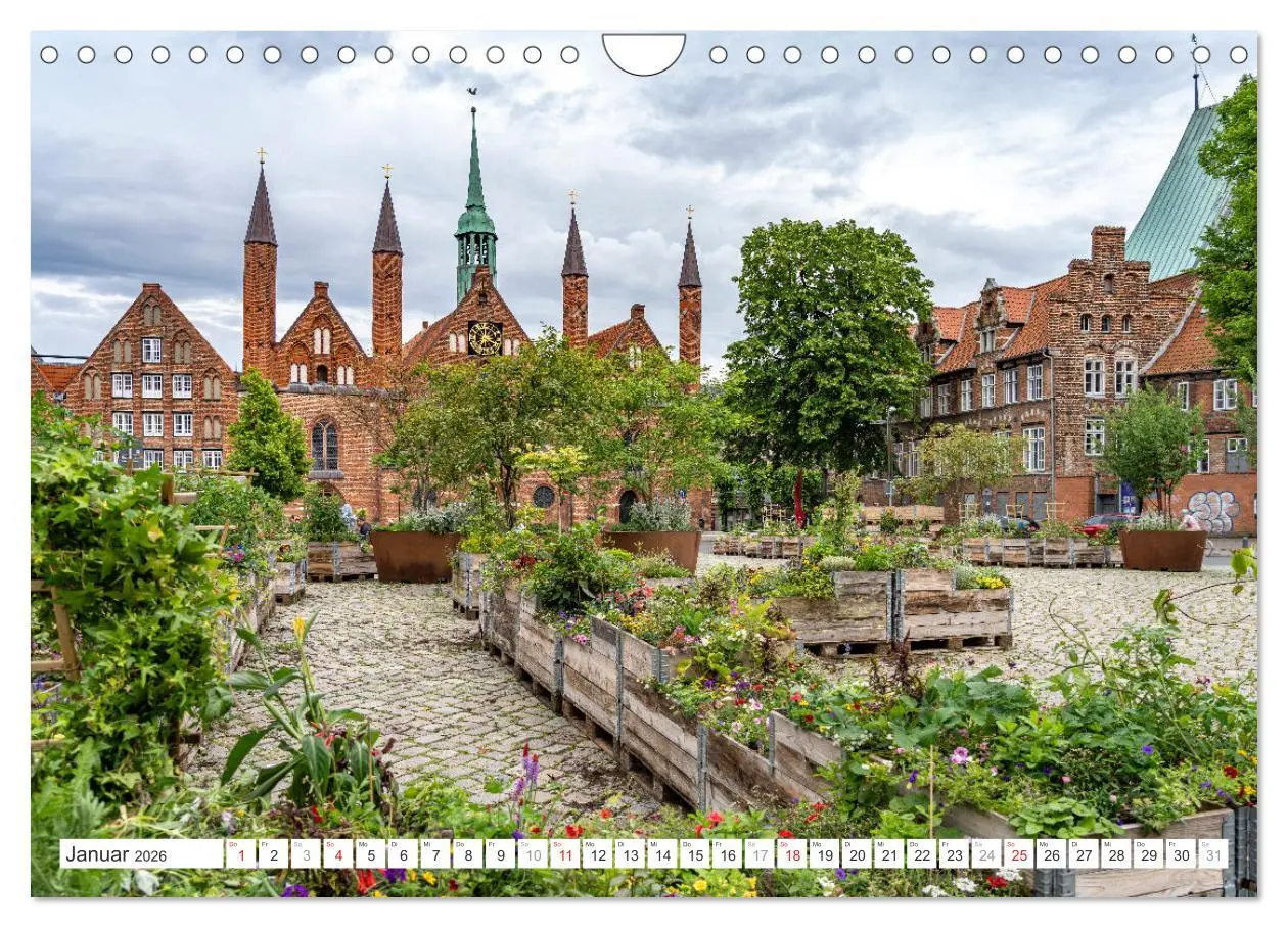 Bild: 9783457326084 | Schleswig-Holstein - Hansestadt Lübeck (Wandkalender 2026 DIN A4...