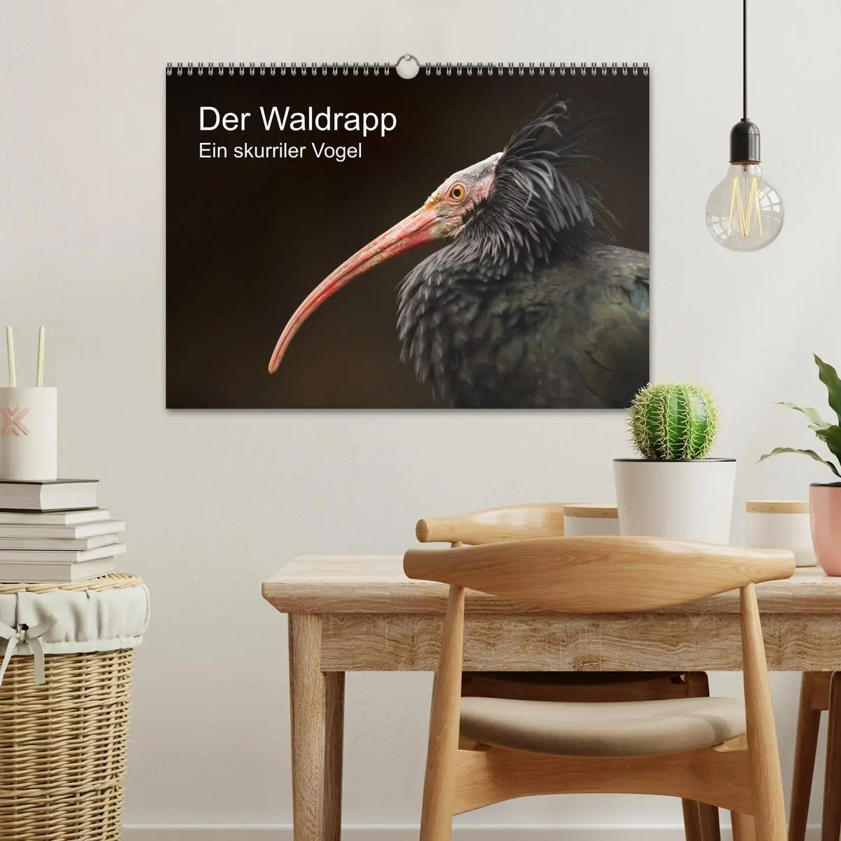 Bild: 9783457706084 | Der Waldrapp - Ein skurriler Vogel (Wandkalender 2026 DIN A3 quer),...