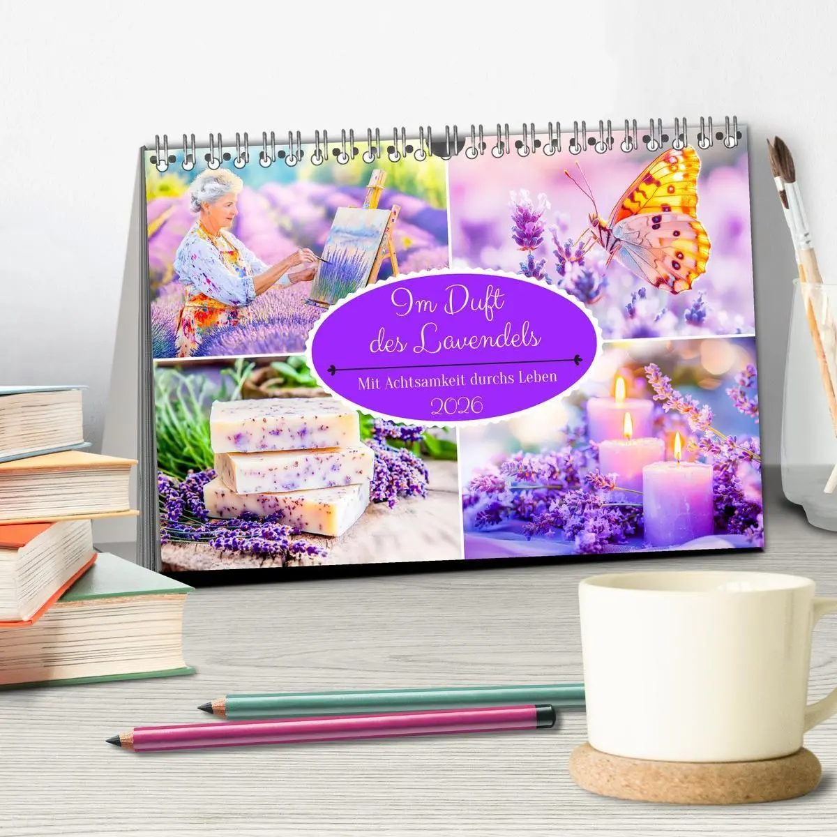 Bild: 9783516656084 | Im Duft des Lavendels - Mit Achtsamkeit durchs Leben (Tischkalender...