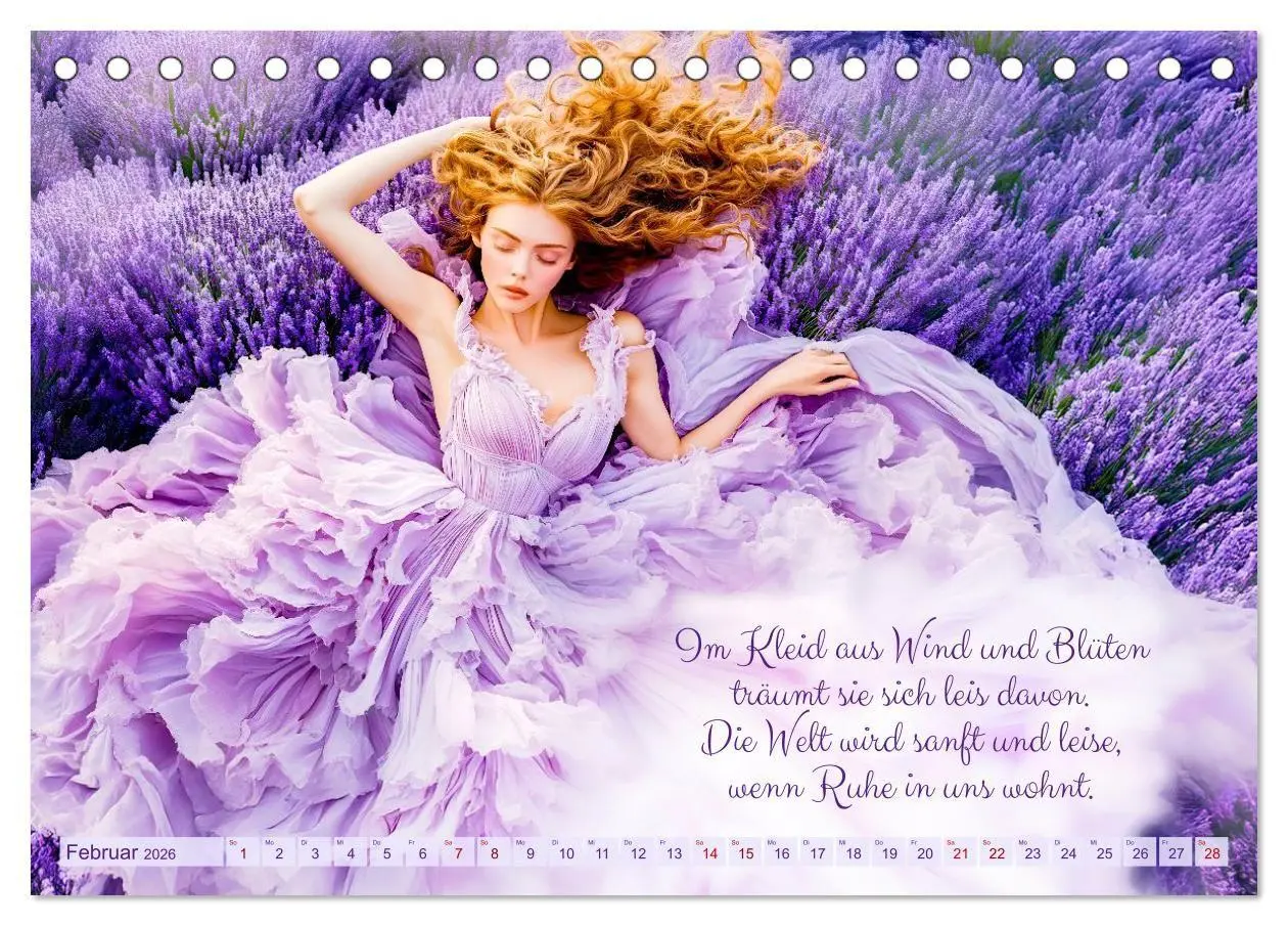 Bild: 9783516656084 | Im Duft des Lavendels - Mit Achtsamkeit durchs Leben (Tischkalender...