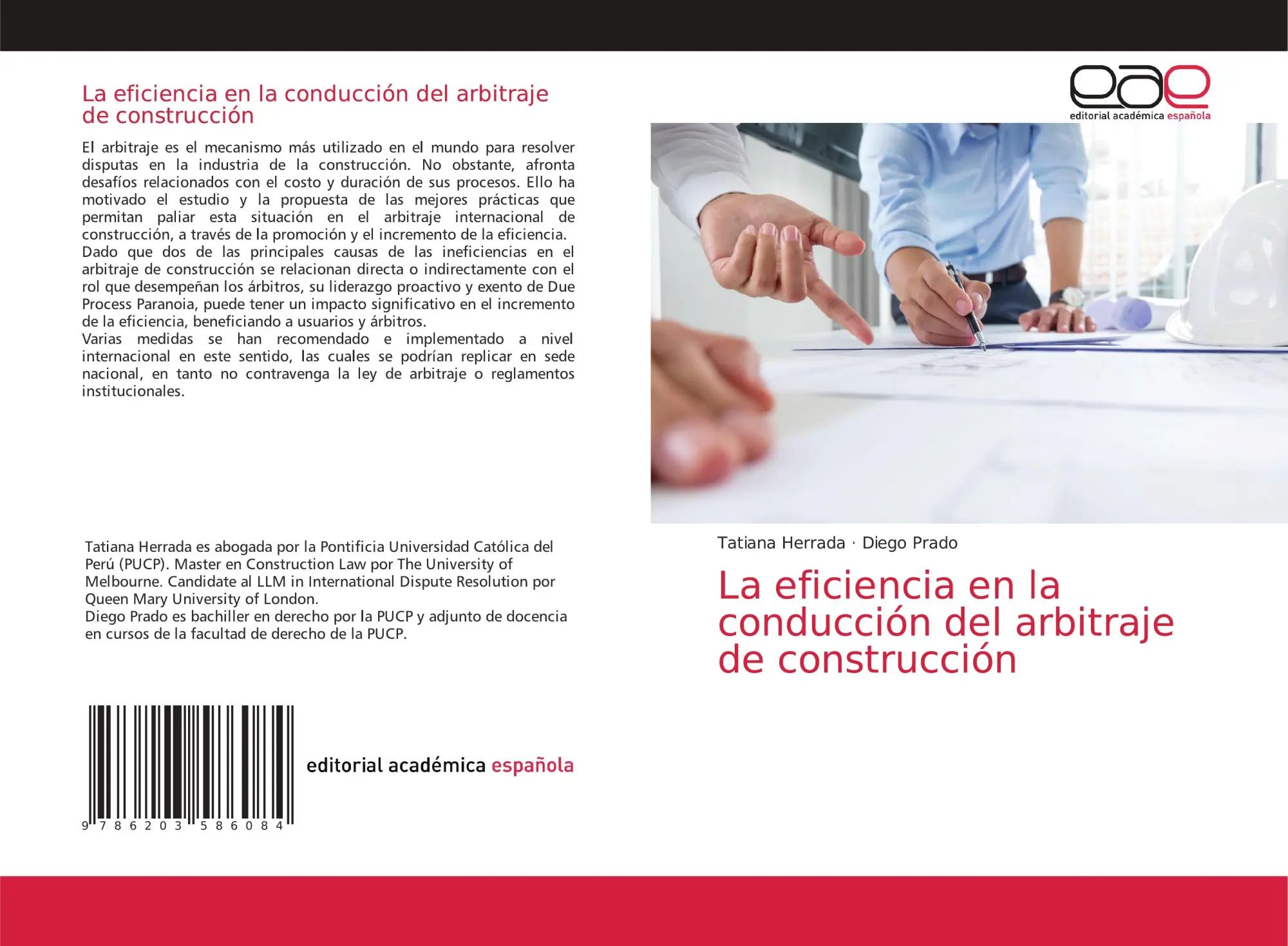 Cover: 9786203586084 | La eficiencia en la conducción del arbitraje de construcción | Buch